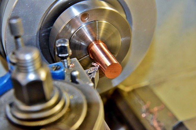 Lathe turning operation